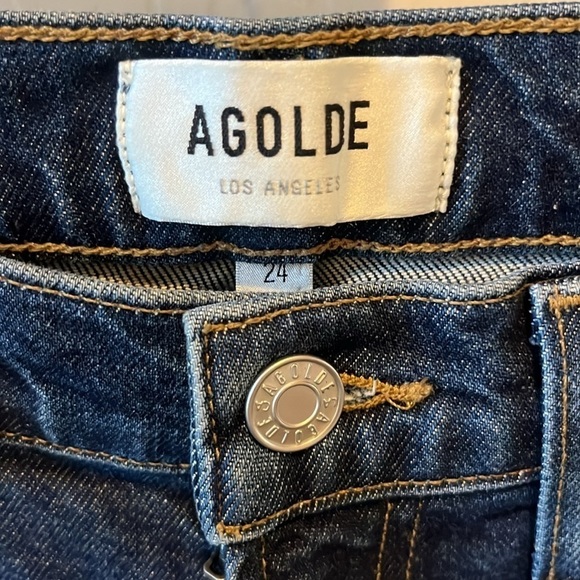 NWT AGOLDE Willow Mid Rise Slim Crop! - Picture 13 of 13